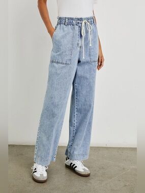 NWT - Wide Leg Denim High Rise